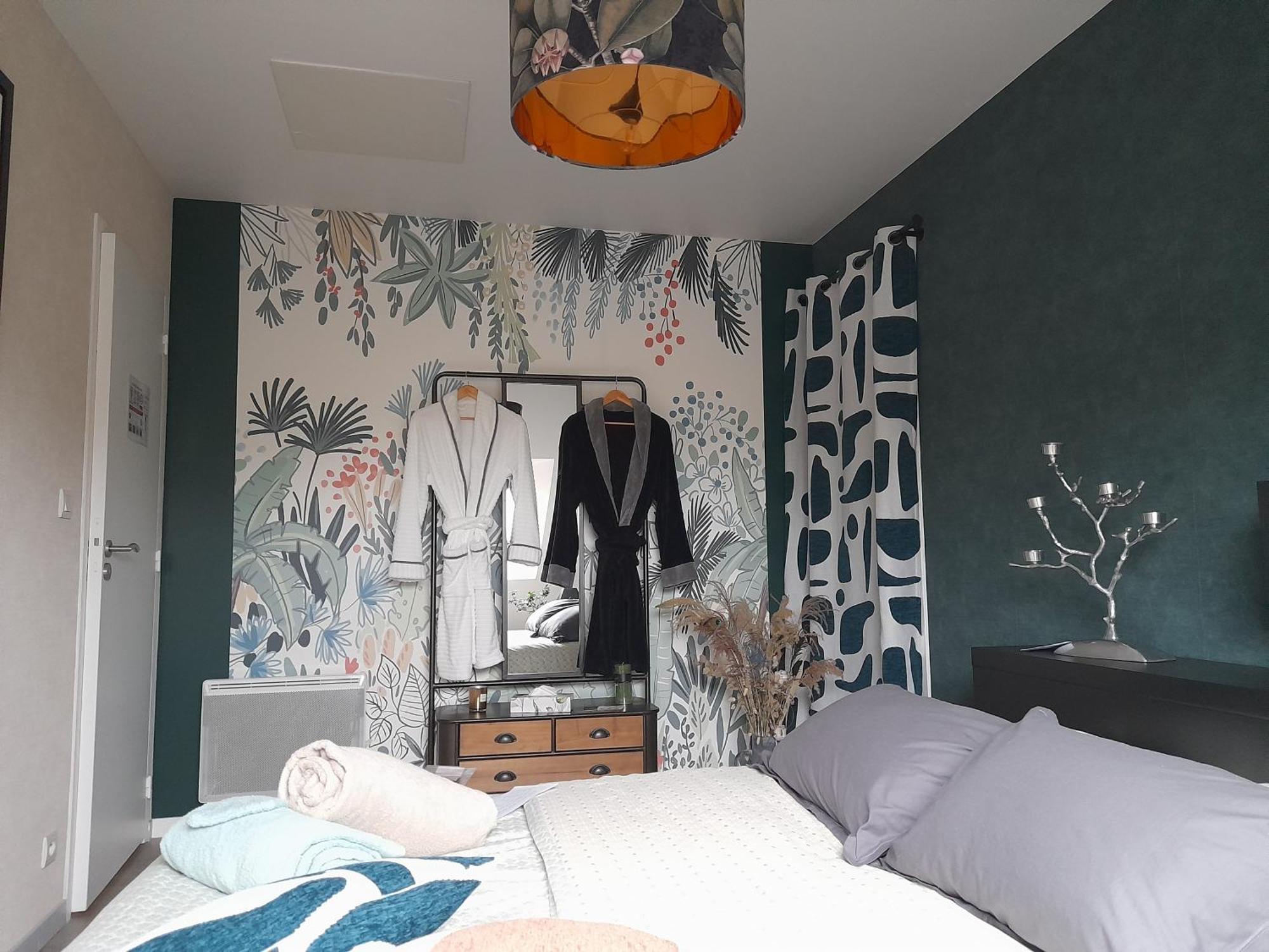 Chambre Dans Un Ecrin De Verdure Angrie Ngoại thất bức ảnh
